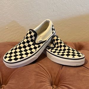 Vans Checkered slip on